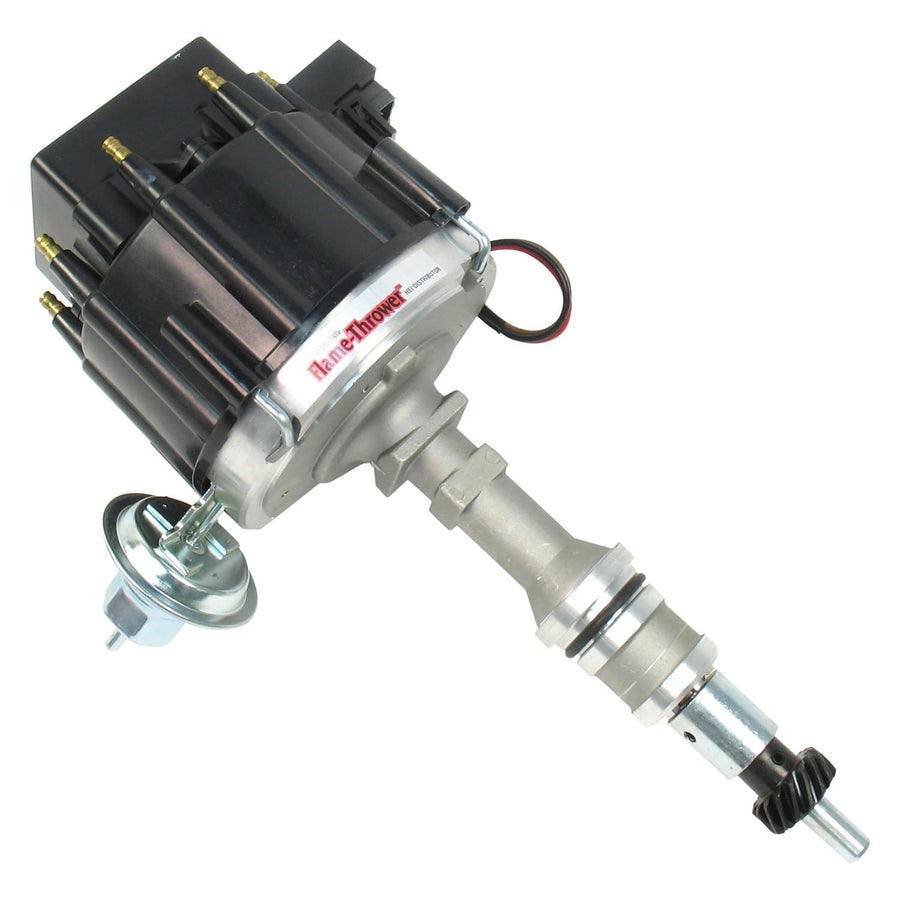 HEI III Pertronix Distributor (Ford SB Black Cap Polished)
