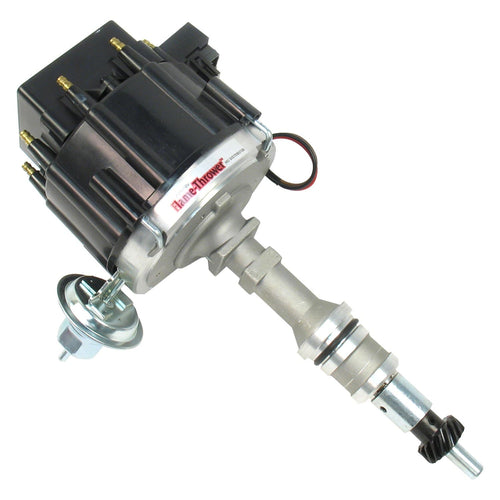HEI III Pertronix Distributor (Ford SB Black Cap Polished)