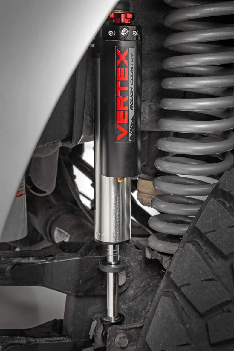 4.5-8" Front Adjustable Rough Country Vertex Shocks for 05-25 F-250-699004