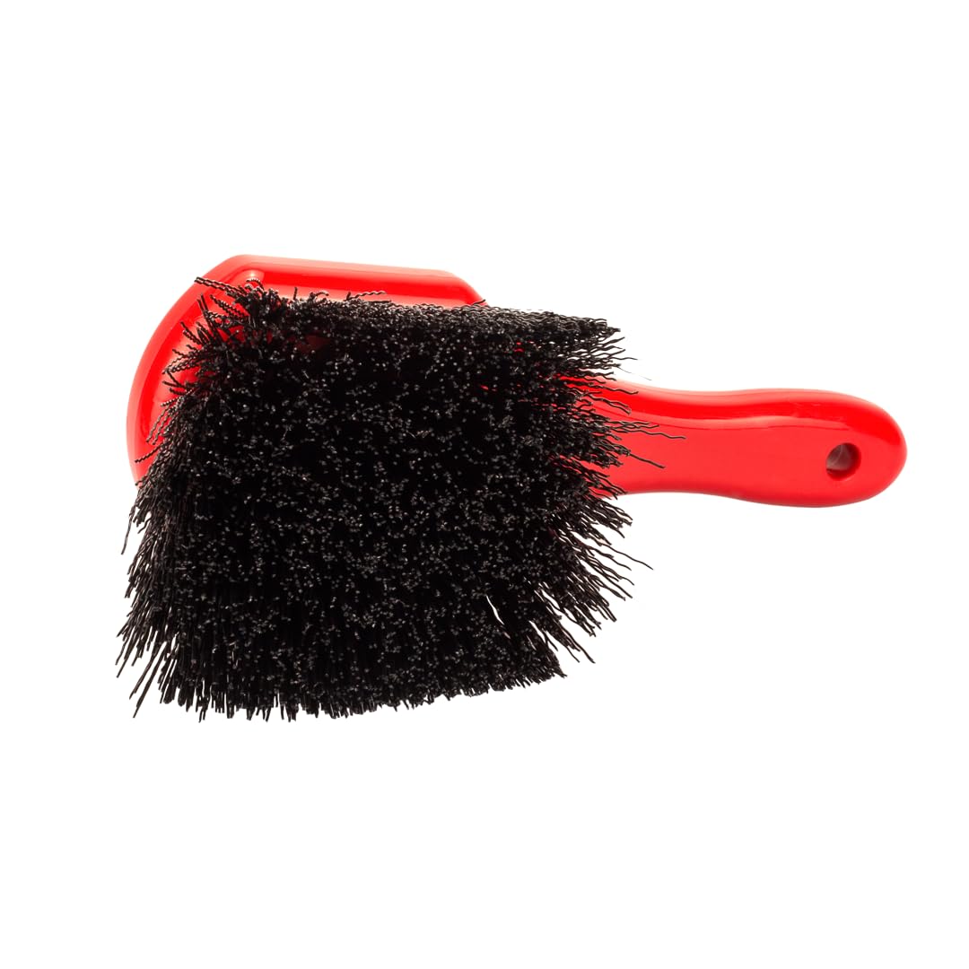 Maxshine Heavy-Duty Universal Wheel & Carpet Cleaning Brush – Ultimate Scrubber for Carpets, Upholstery, Floor Mats & More – Removes Dirt & Stains – Auto & Home Detailing Accessory