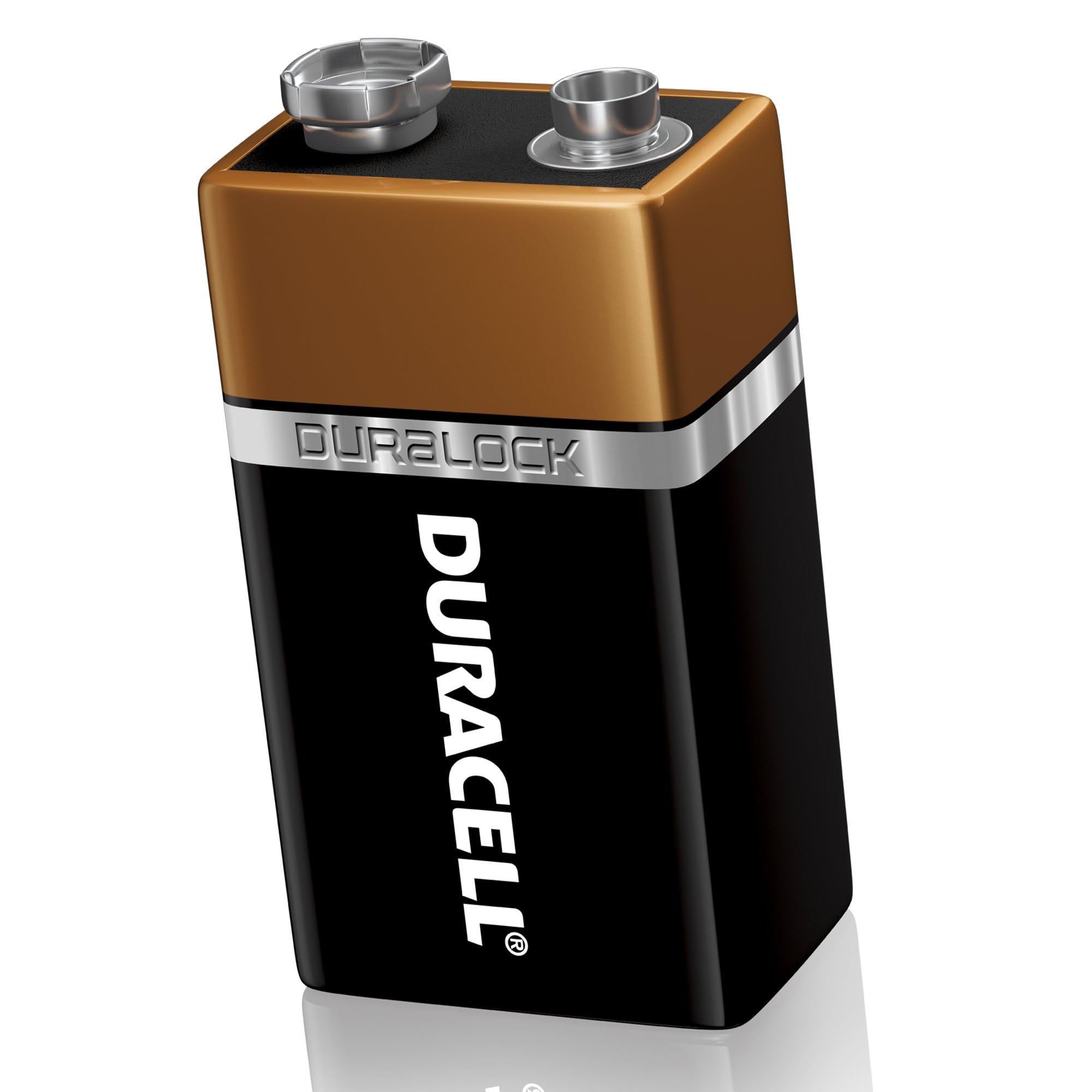 9V Duracell Alkaline Battery, 1 Count