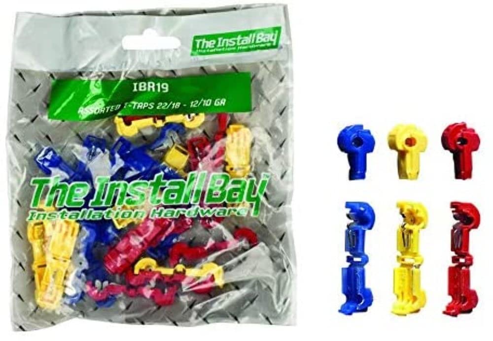 Assorted Install Bay Insulation Displacement Connects - 24 Pc Retail Pack (IBR19), Display Products