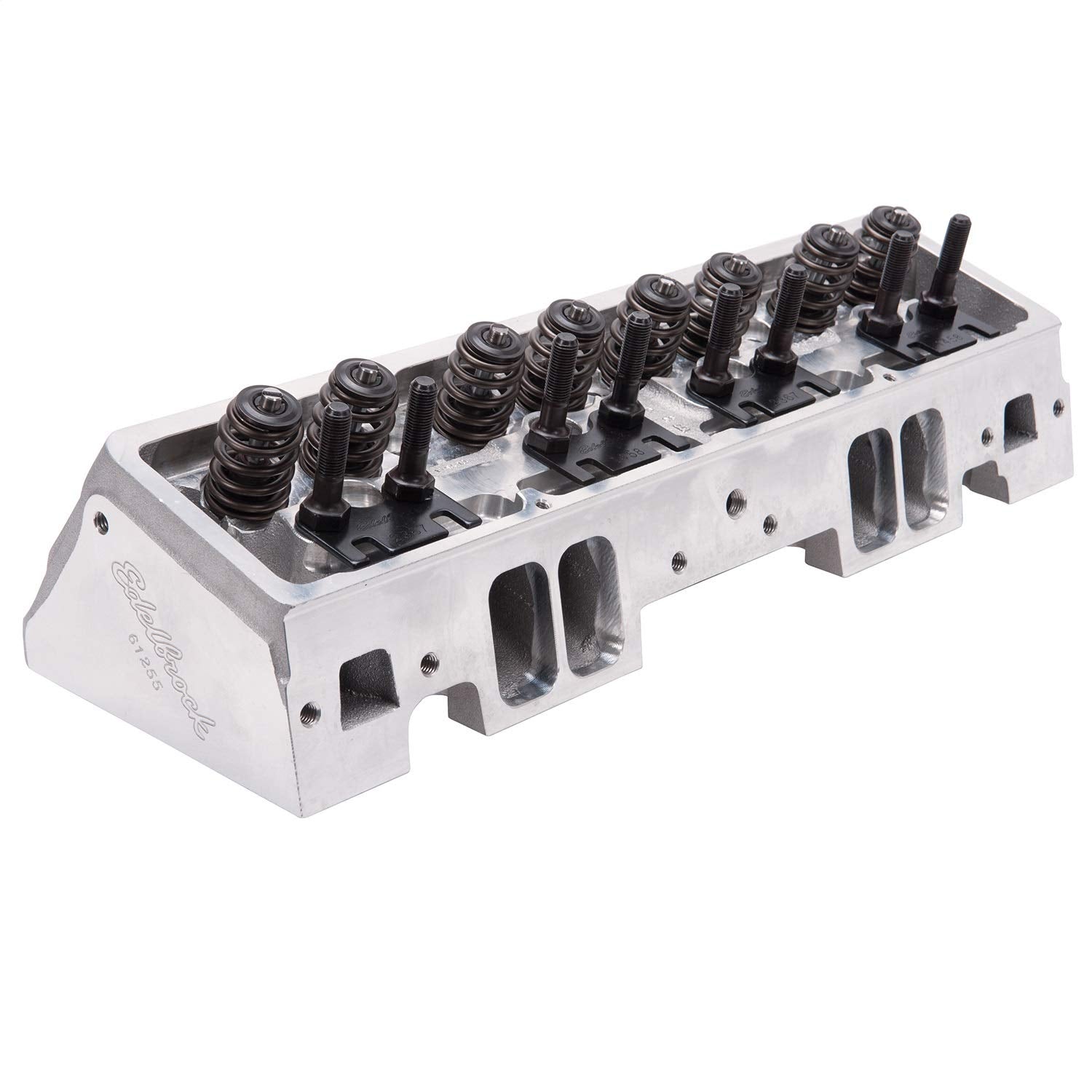 Victor Jr. Series Edelbrock 61255 Cylinder Head 23 Degree Small Block Chevy 220cc