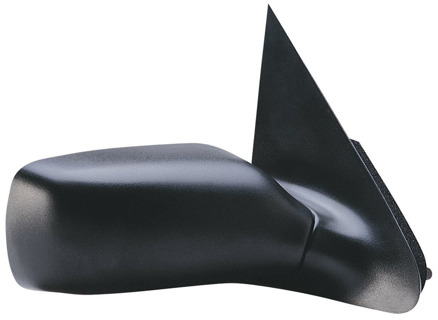 K Source Extendable Passenger Side Towing Mirror for 2001-2005 E Series, 2001-2007 F Series, Textured Black, PTM Cover, Turn Signal, Heated Power, Adjustable, Dual Lens, Convex Mirror, Foldaway