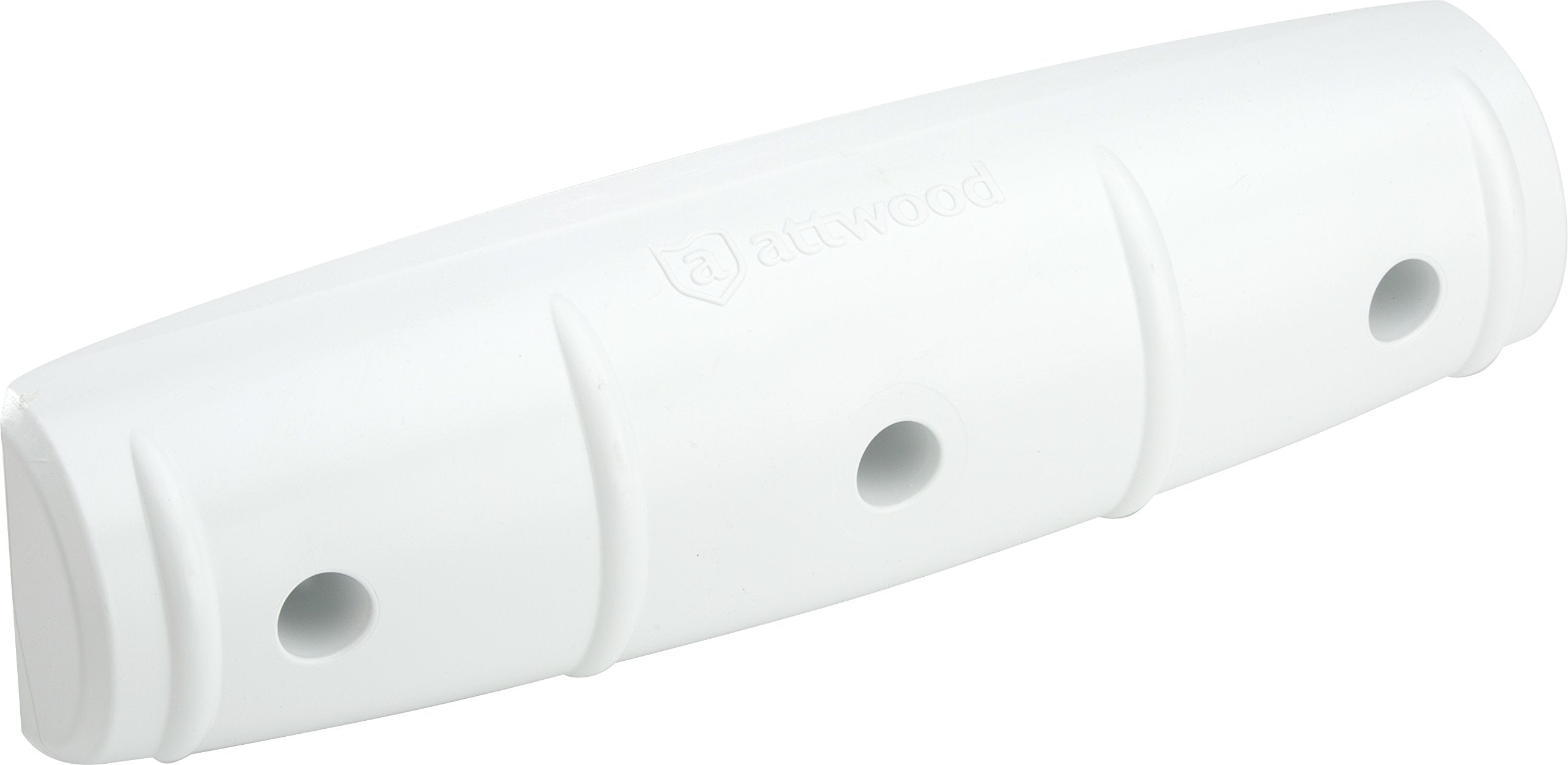 18-Inch Straight-Edge Dock Fender, White attwood 93532-1 Softside UV-Resistant Marine