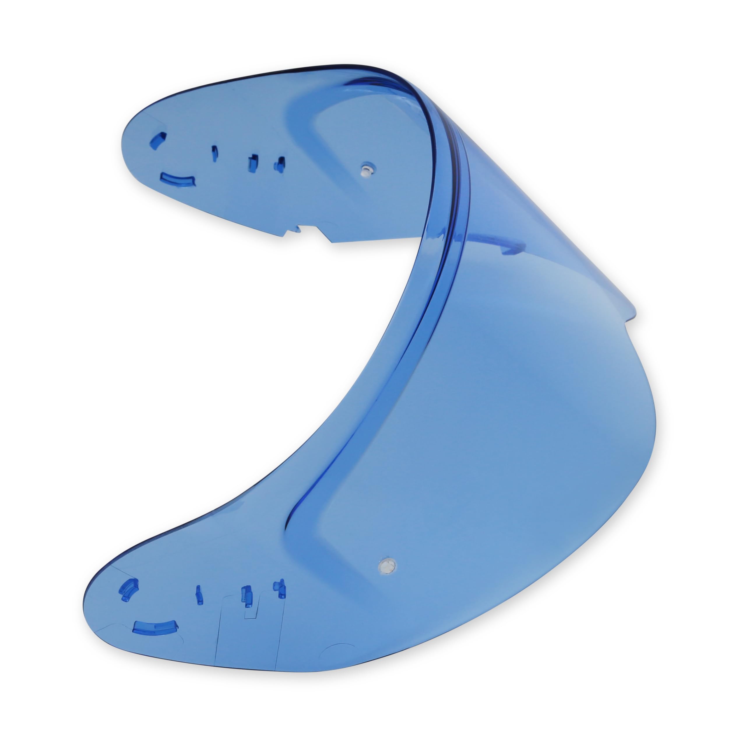 Simpson GBBSE Motorcycle Helmet Shield - Ghost/Speed Bandit Series - Hi Def Blue
