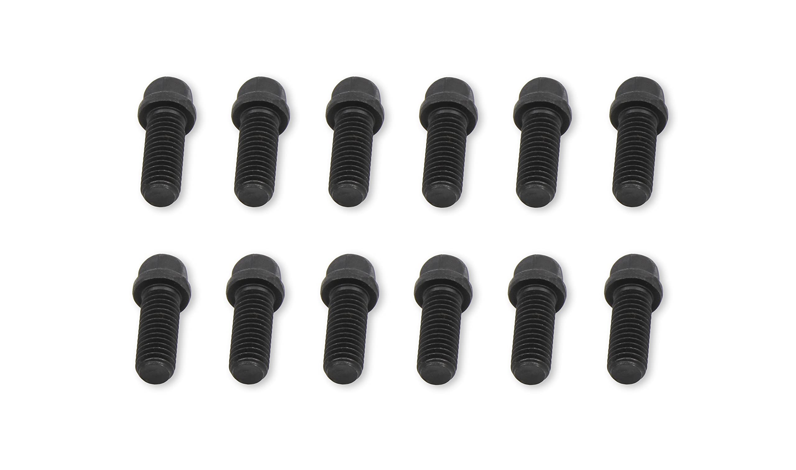 Header Bolts Mr. Gasket,3/8-16X1, Black