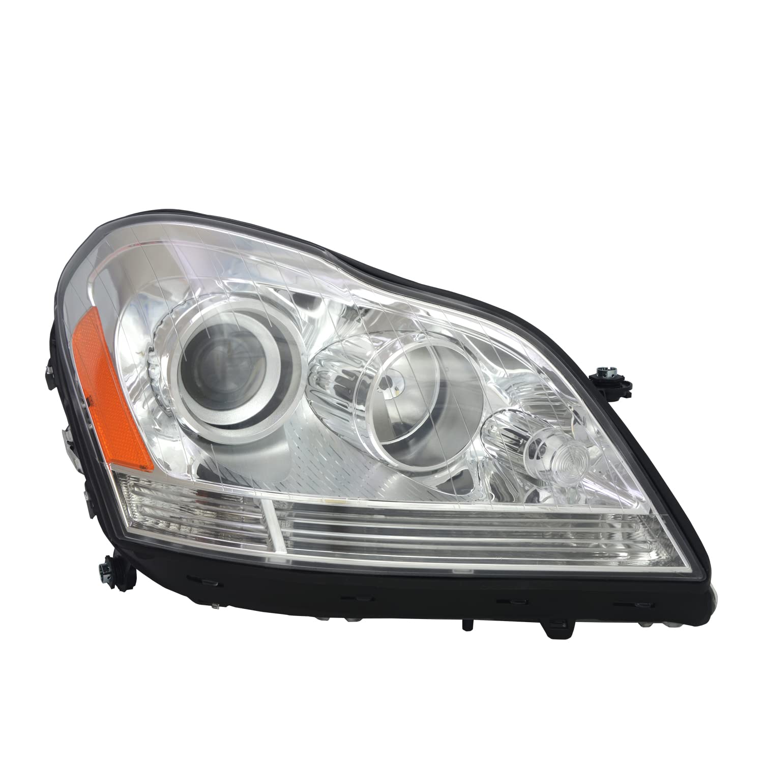 Right TYC Headlight Assembly Compatible with 2007-2012 Mercedes Benz GL class