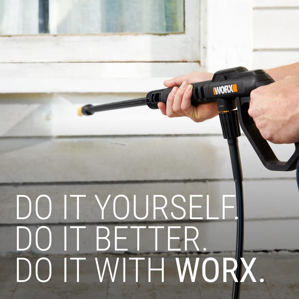 13 Amp Worx Electric Pressure Washer 1800 PSI with 3 Nozzles - WG605