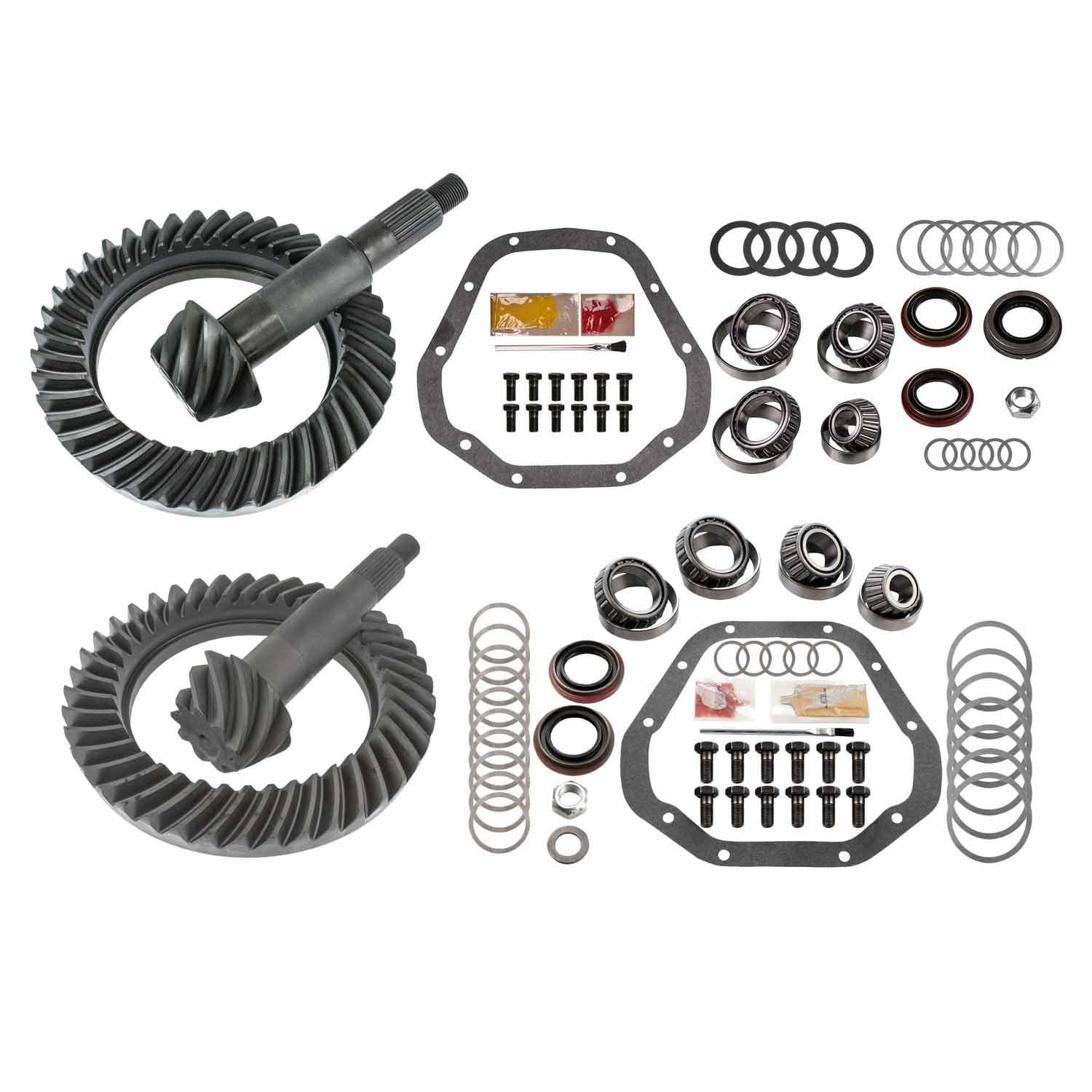 Motive Gear Differential Ring & Pinion Bearing Rebuild Kit MGK-415 For Dana 60 Front & Dana 70U Rear Ratio 4.56, 12-Bolt, 29 Spline, 9 Pinion & 41 Ring Tooth -Fits Dodge Ram 2500 Replaces D60-456X