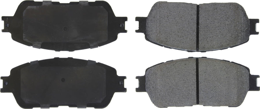 Posi Quiet Centric 105.09061 Premium Ceramic Disc Brake Pad Set with Shims For Select Toyota and Lexus Model Years