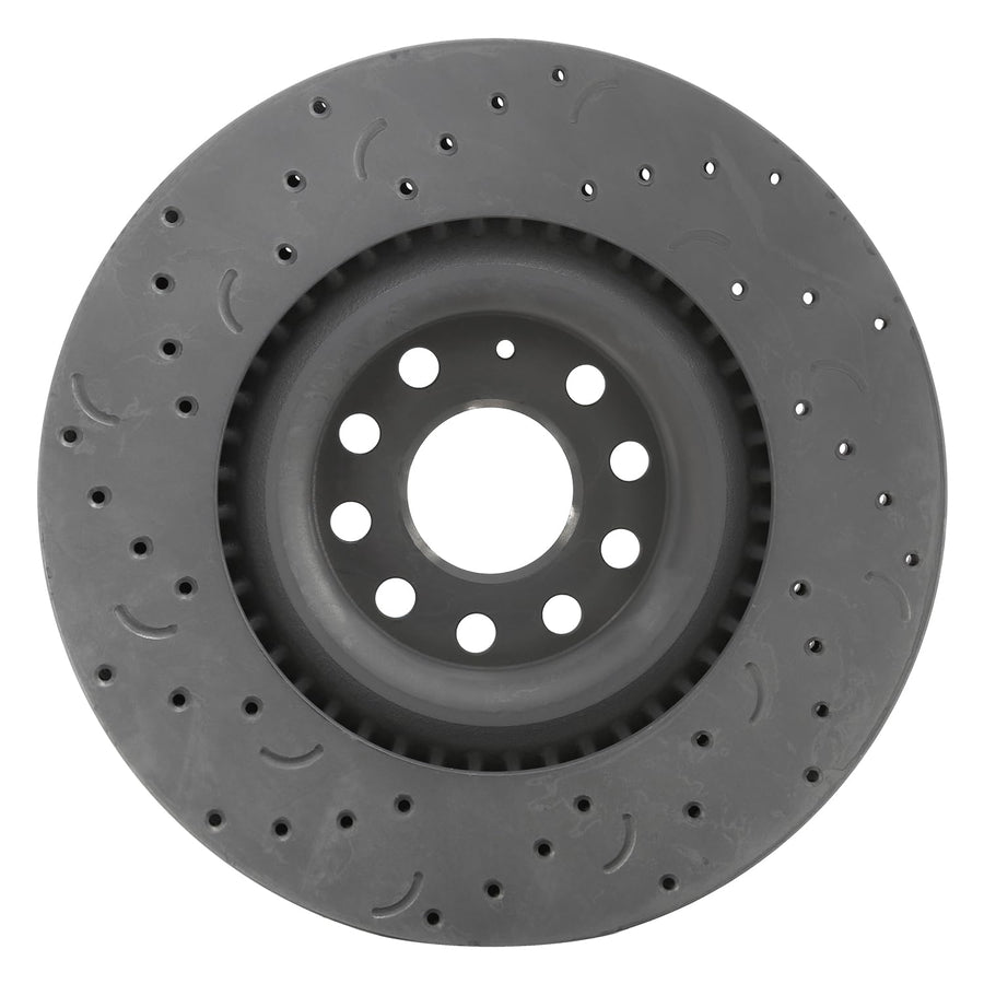 Hawk Performance Cross-Drilled and Slotted HTC4847 Talon Rotors