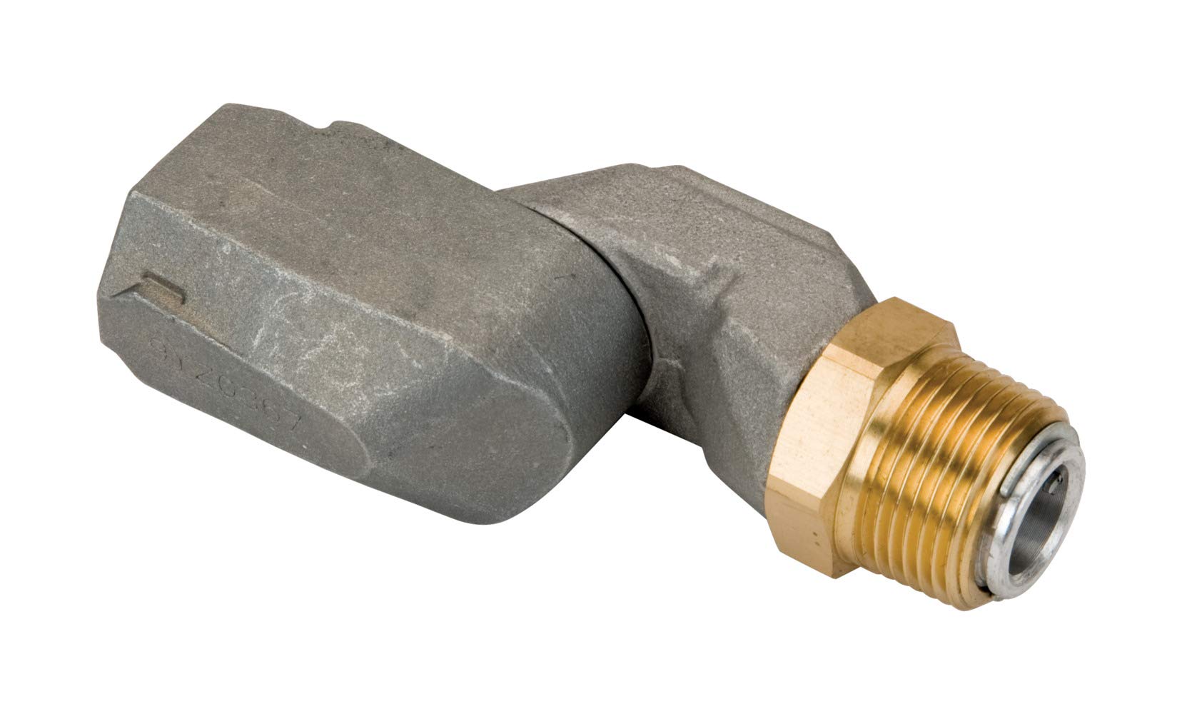 GPI Fuel Hose Multi-Plane Swivel, NPT, ¾”M X ¾”F (GPI Genuine Accessory 150400-02)
