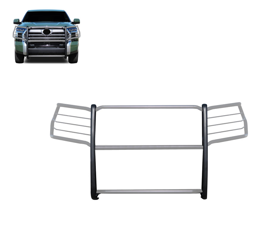 Bumper Guard Modular Black Horse Grille brush Stainless Steel Compatible with 2022-2024 Tundra-17TT22MSS