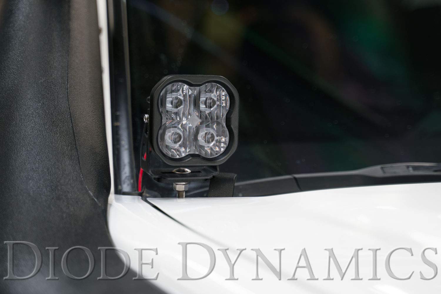 DD6371 Diode Dynamics SS3 Ditch Light Bracket Kit Fits Toyota Tacoma, Black