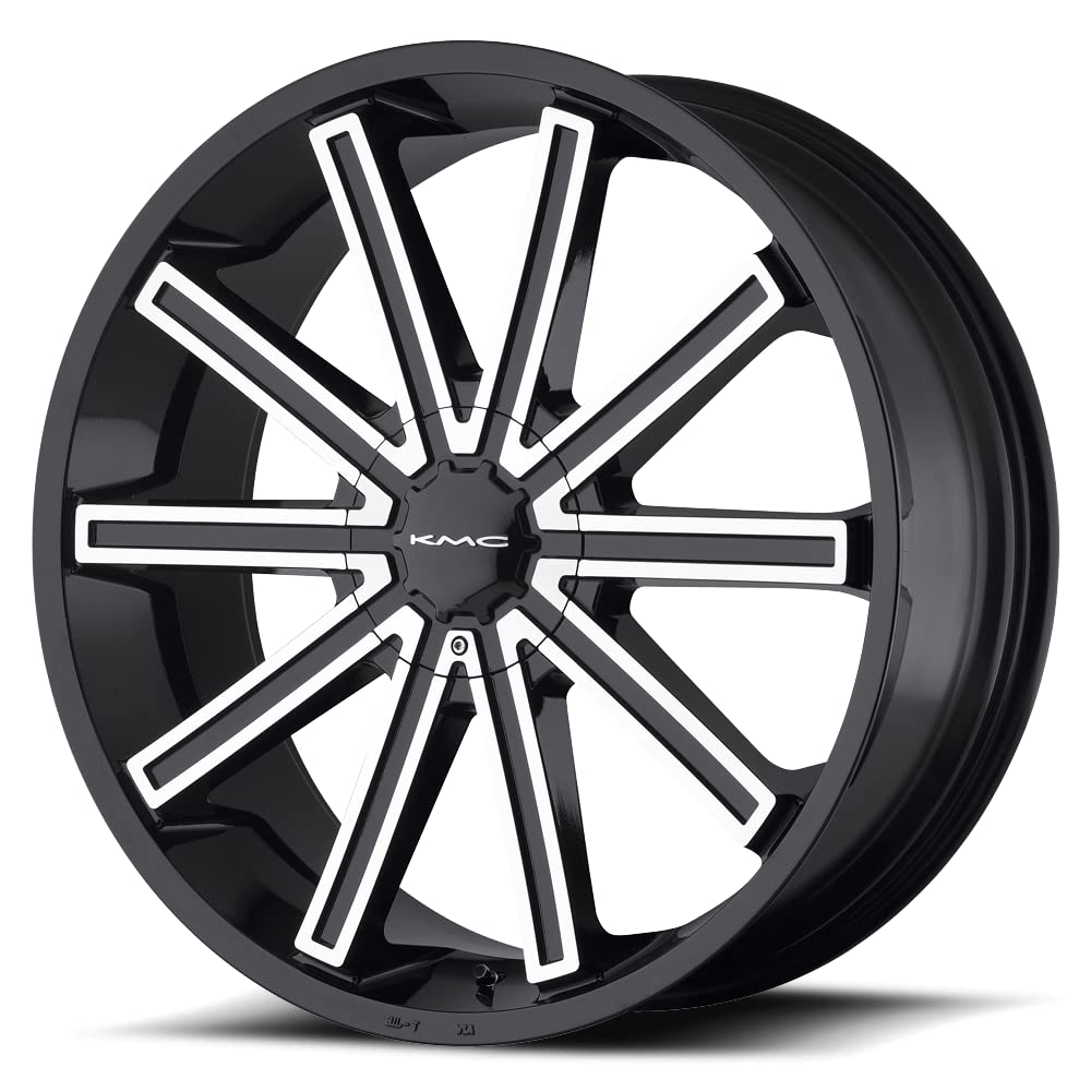KMC 22X9 KM681 G-BLK MACH 38MM (108-140) - KM68122900338