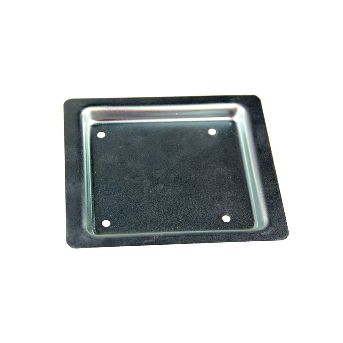 Lippert RV 227840 Baggage Door Slam Latch Mounting Plate 5" x 4.5" Chrome