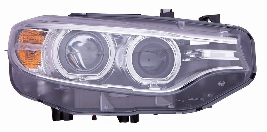 For BMW 4 Coupe/Conv. Series 14-19 / M3 Sedan 15-18 Headlight Xenon without Adaptive Headlight DEPO-344-1130RMUSHM2 Passenger Side