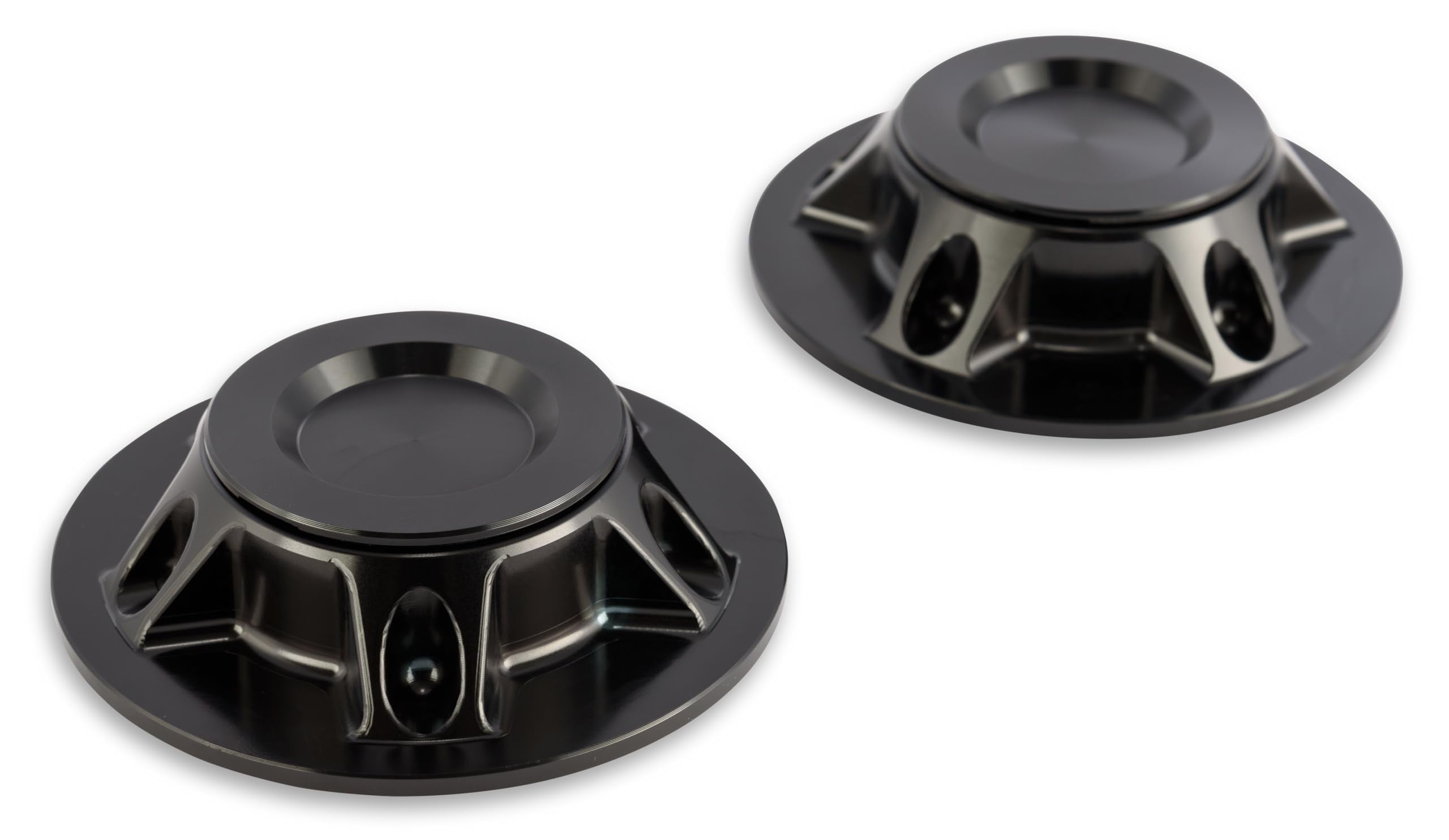 Drake Muscle Cars Black Anodized CA-280001-BLK Billet Struck Cover for Chevrolet Camaro