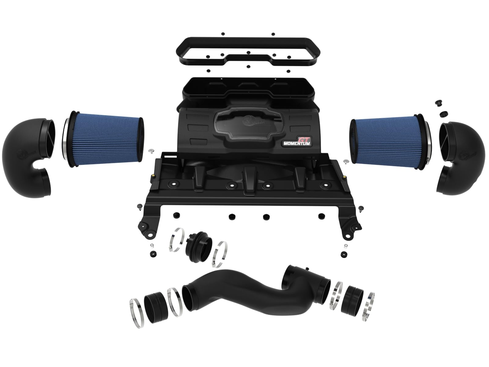 Momentum GT aFe POWER Cold Air Intake System w/Pro 5R Filter, #50-70075R, Black