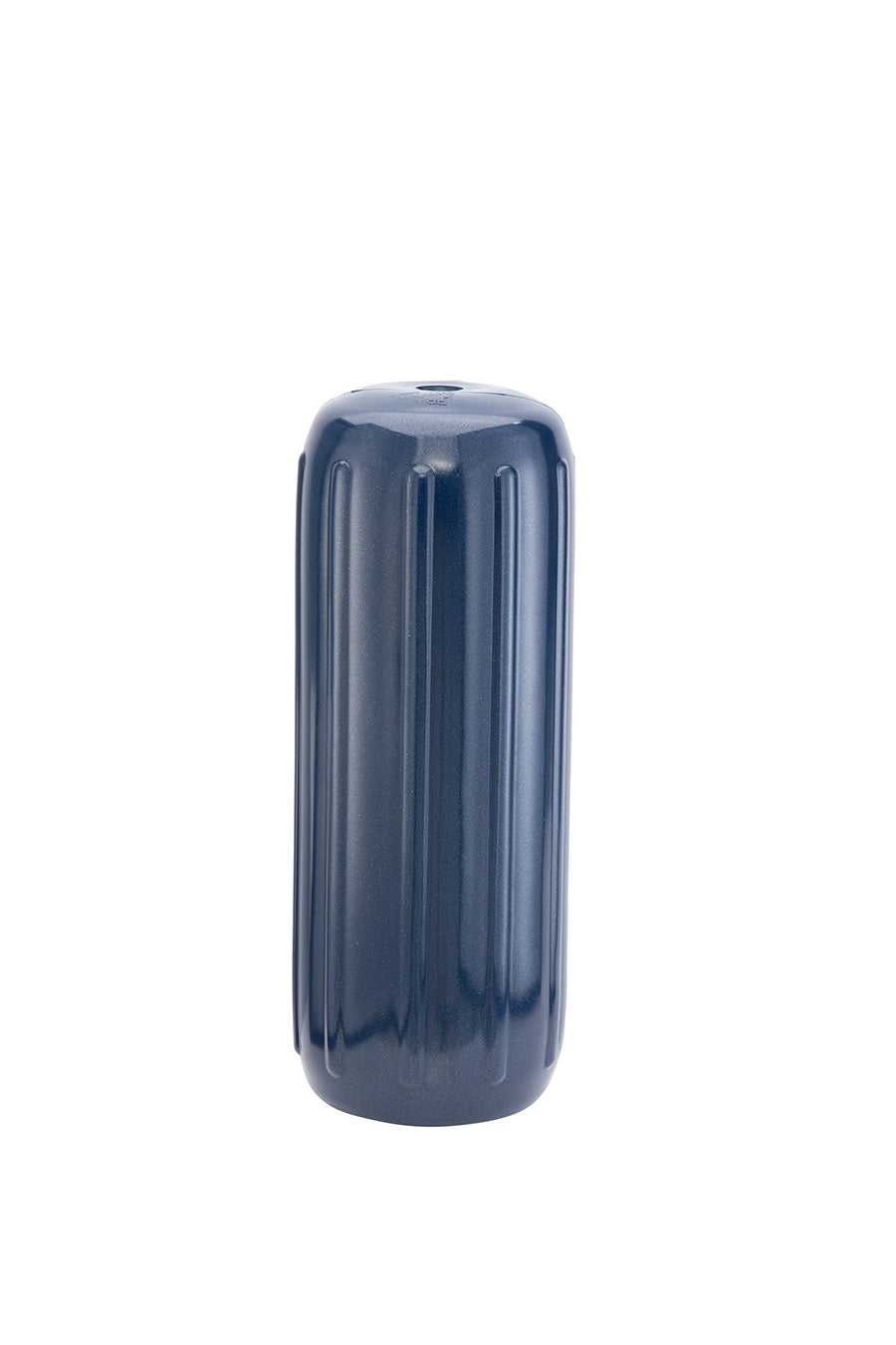 Taylor Made Inflatable Boat Fender Big B, Captain's Navy (12" x 34") End-to-End Line Passage Fits 5/8" Rope, Hangs Horizontally or Vertically, Ribbed, Needle Valve, Marine-Grade Vinyl - 571034