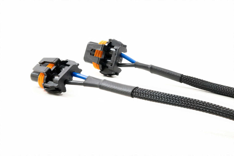 OEM Grade H1 / H3 Relay Harness, Morimoto Universal Plug and Play Wiring, Anti Flicker & Error Free Relay for HID kit, Xenon Headlights & Foglights (1x H20)