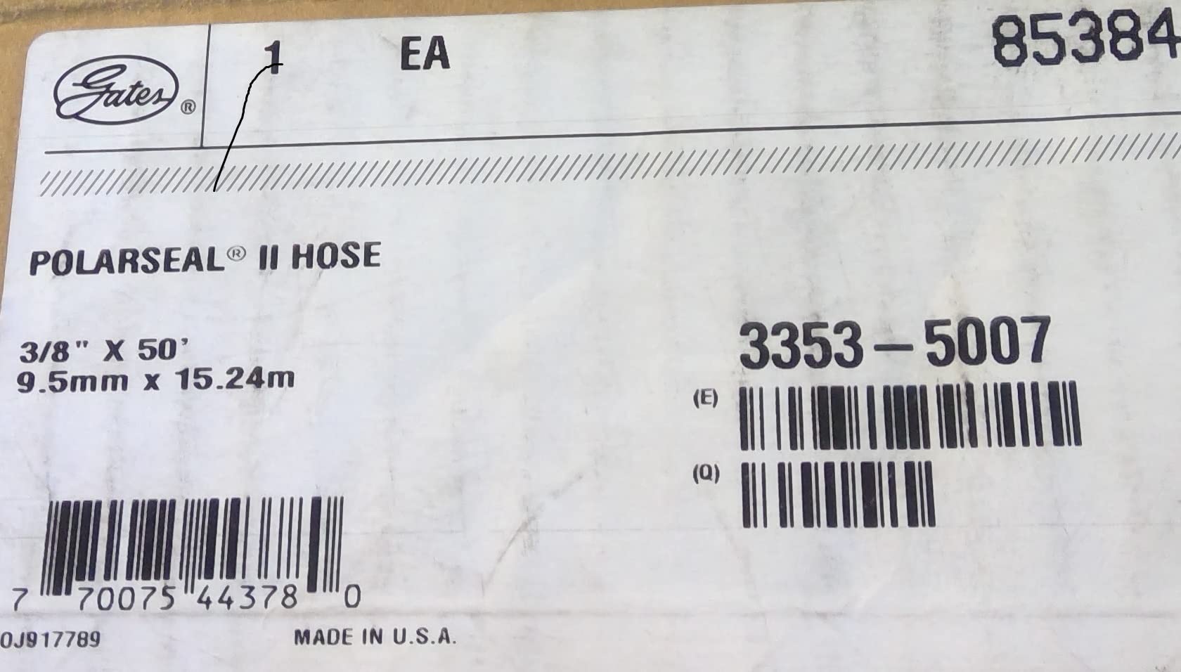 PolarSeal II nobrandname Hose 85384