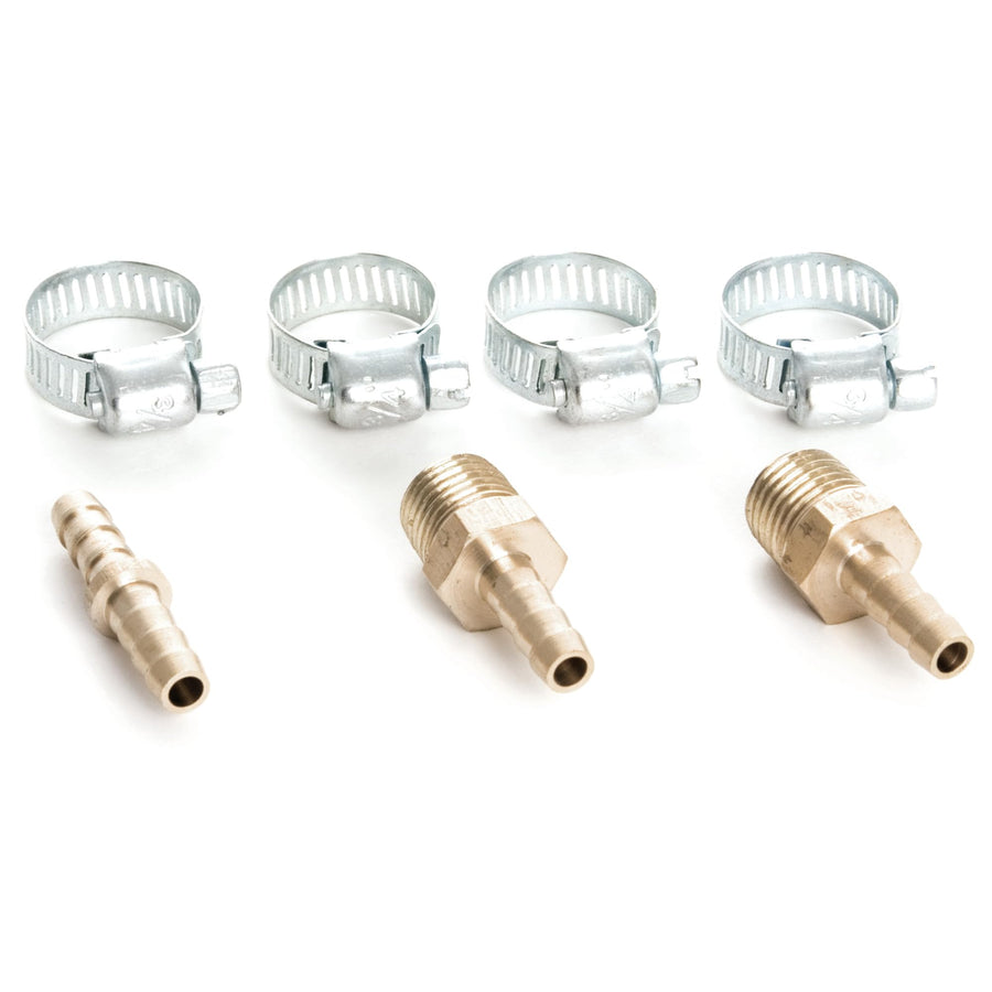 M478 Performance Tool Brass Hose Repair Kit for 1/4-Inch Air Hoses - Includes Splicer, Ends and Clamps - Male NPT Fittings