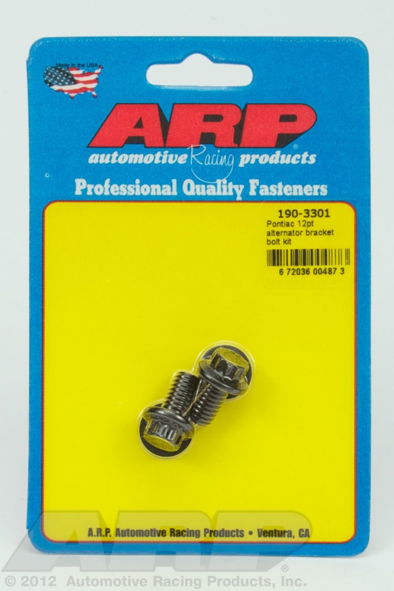 Alternator Bracket Bolt Kit ARP (190-3301)
