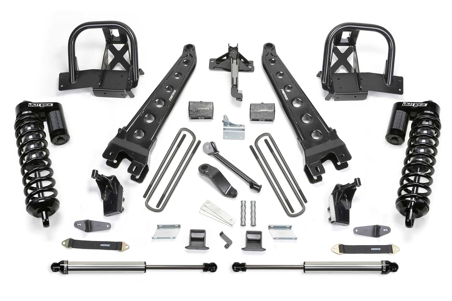 K2137DL Fabtech 6" Rad Arm Sys W/dls