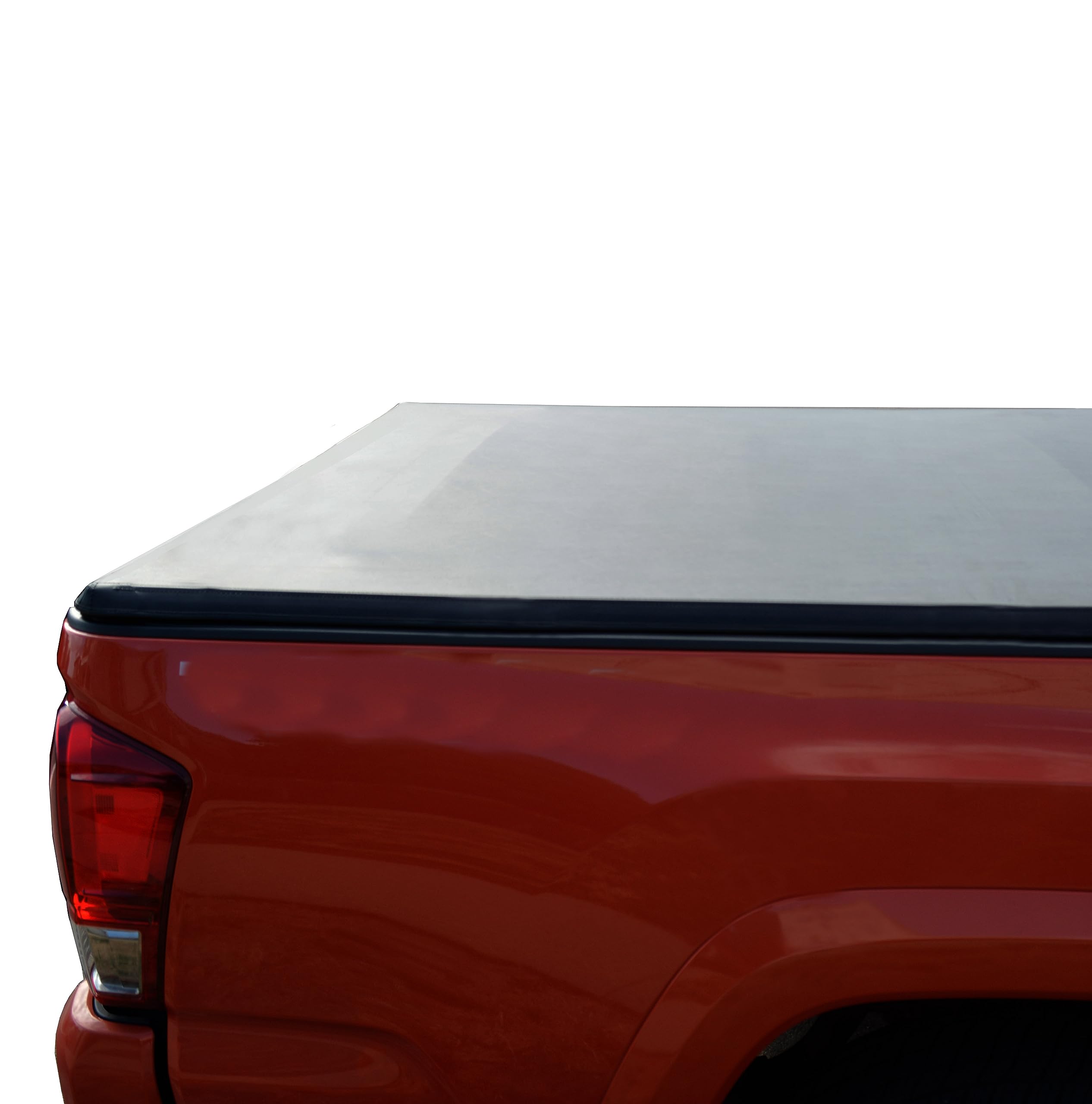 Premier Black Horse Soft Trifold Truck Bed Tonneau Cover Compatible with 2019-2024 Ram 1500|2019-2024 Ram 2500|2019-2024 Ram 3500 5.7ft Bed-PRS-DO19