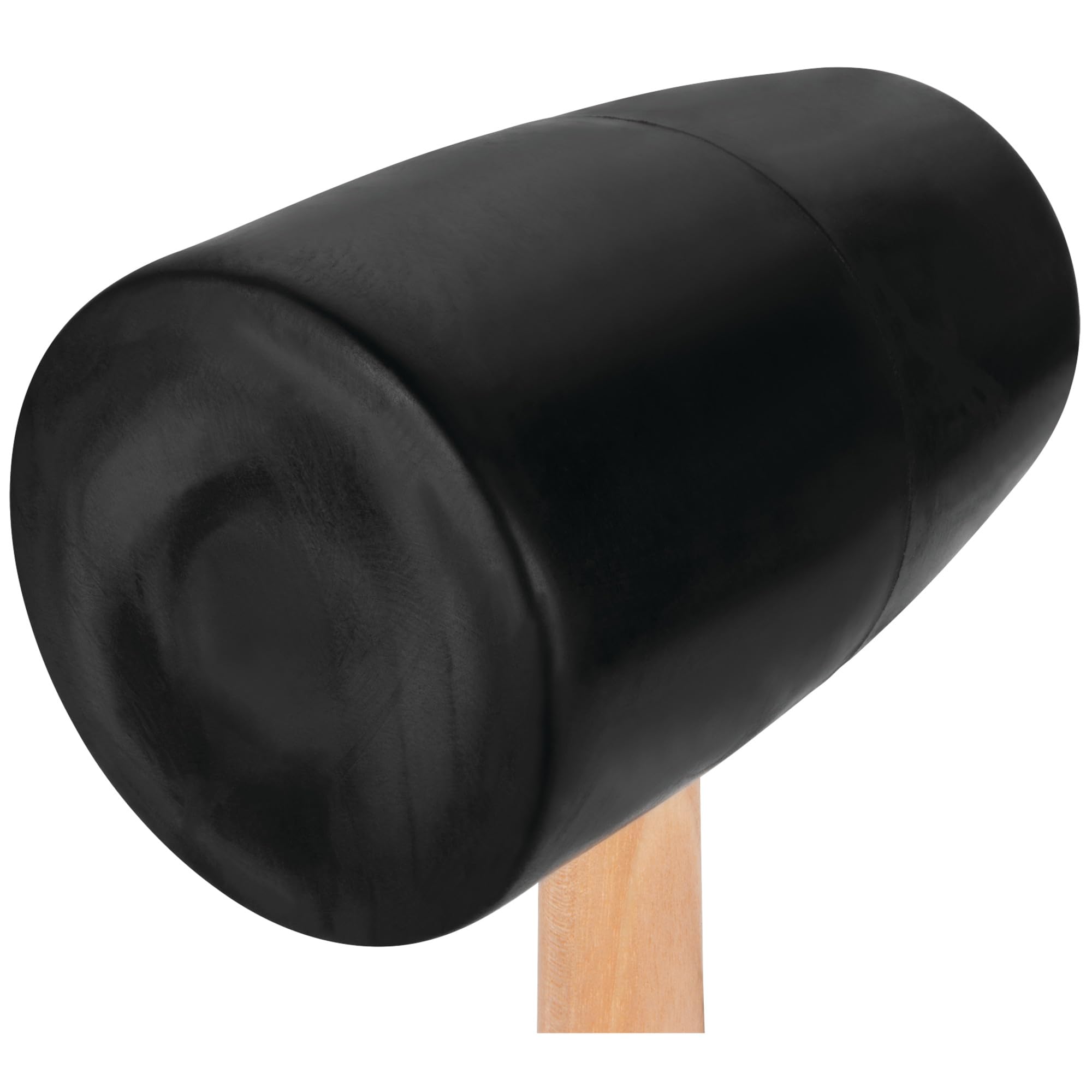 Durable Hard Rubber Head Mallet Performance Tool 1466 with Ergonomic Wood Handle for Woodworking, Construction and DIY Projects