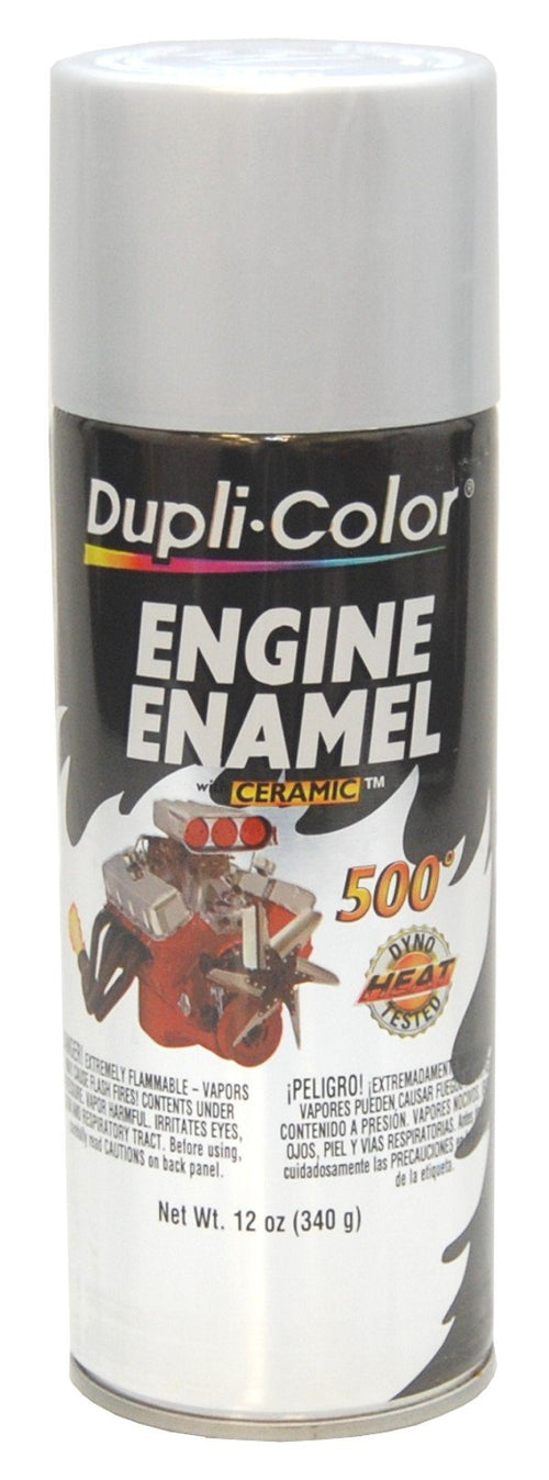 Engine Enamel Spray Paint Dupli-Color with Ceramic - Aluminum - 12 oz Aerosol Can