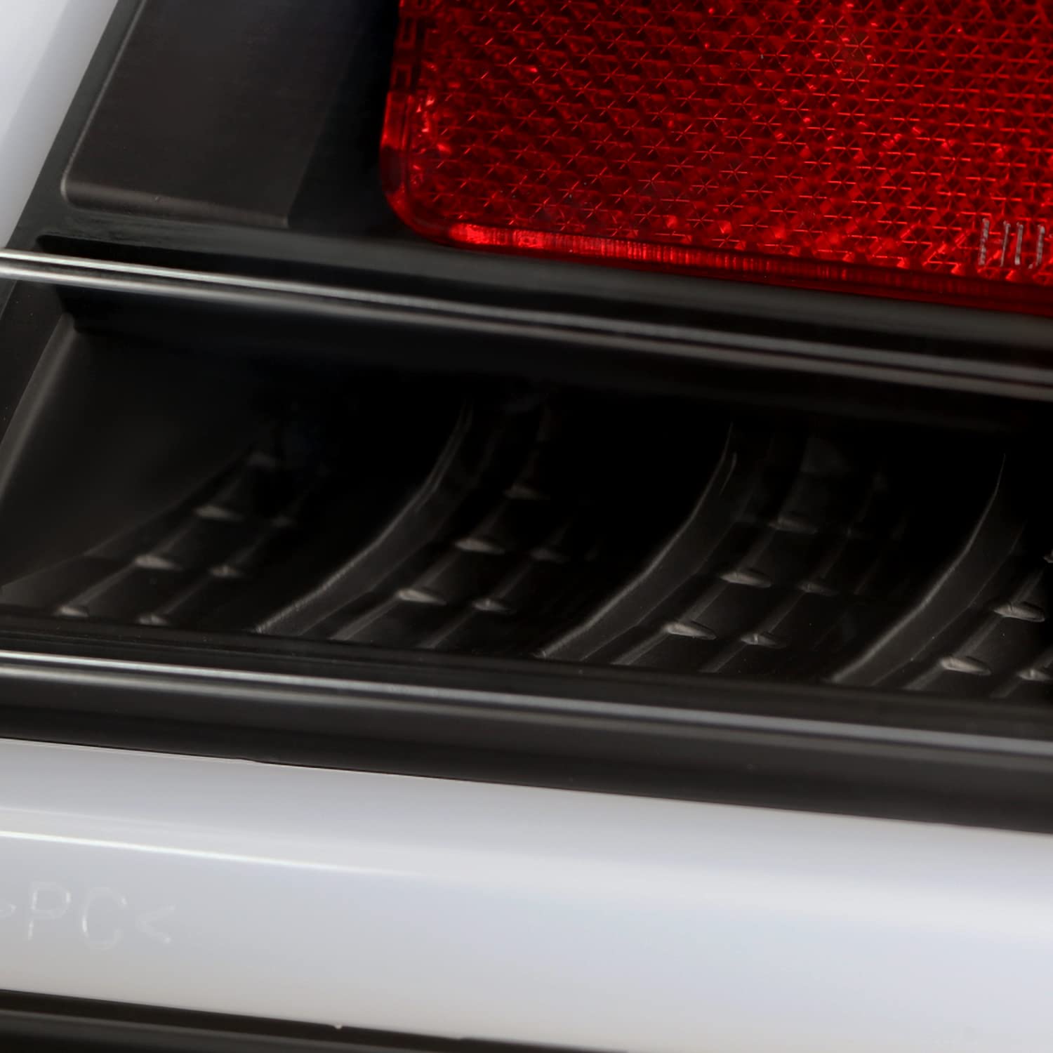 Black LED Bar Tail Lights SPEC-D TUNING Compatible with 2010-2012 Ford Fusion, Left + Right Pair Assembly