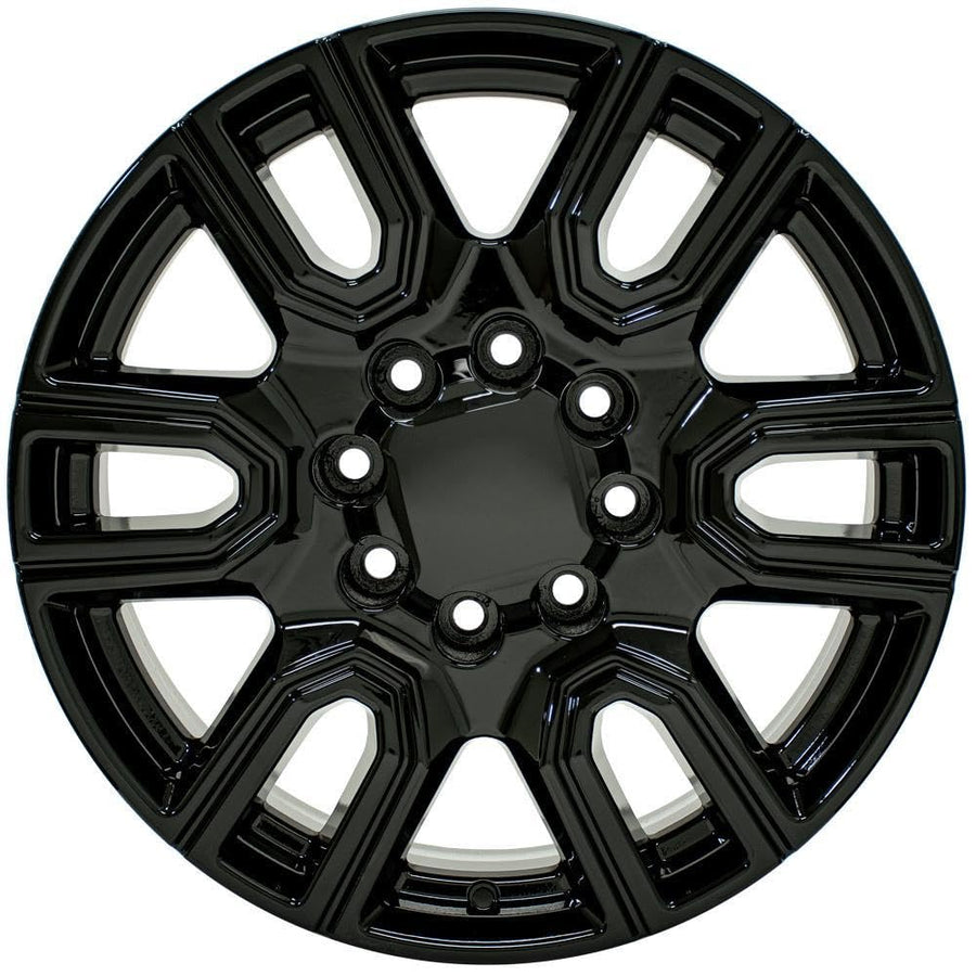 20" Replica Wheel Cv96B OE Wheels Fits Gmc Sierra 2500/3500 20X8.5 Gloss Black Wheel