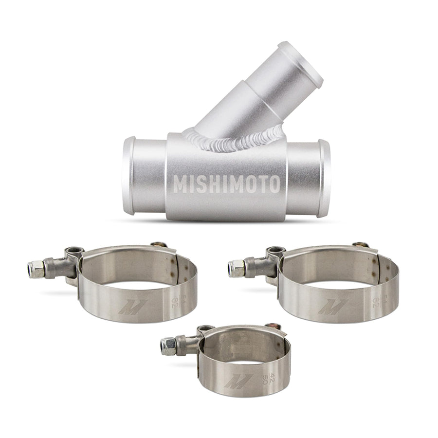 Mishimoto Aluminum Coolant Y-Pipe MMHOSE-RAM-13Y, to Connect Dual Radiator Hoses, Compatible with RAM Cummins 2500 & 3500 6.7L, 2013-2014