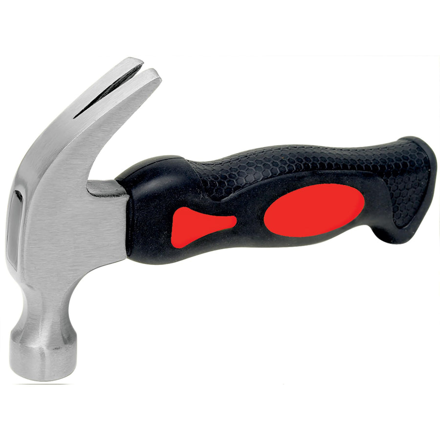 8 oz. Performance Tool Lightweight Double-Injected Cushion Grip Hammer - Drop Forged, Heat Treated for Home, Workshop, Garage Use