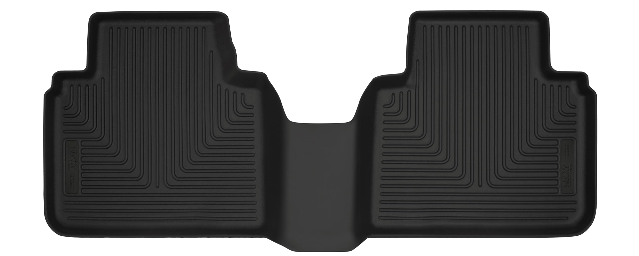 Husky Liners Floor Mats Weatherbeater | Fits 2018-2022 Honda Accord, Sedan | 2nd Row, 1-pc Black - 12751