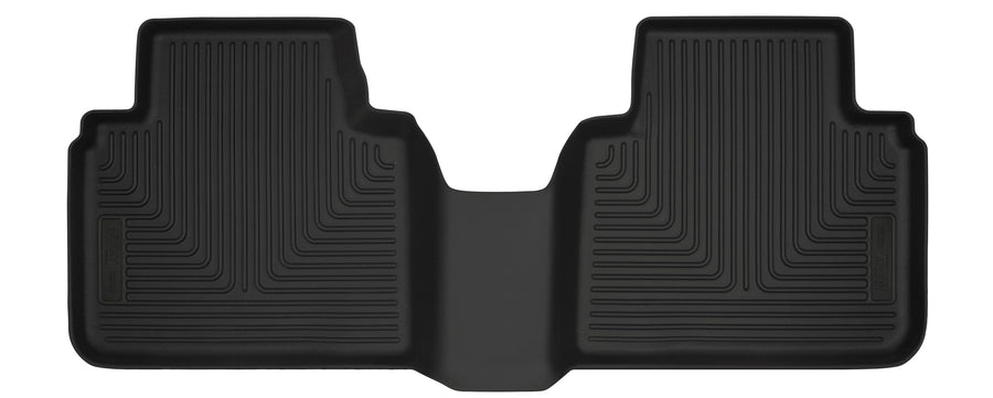 Husky Liners Floor Mats Weatherbeater | Fits 2018-2022 Honda Accord, Sedan | 2nd Row, 1-pc Black - 12751