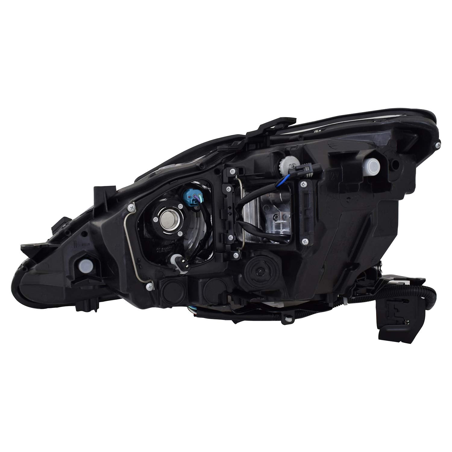 Right TYC Headlight Assembly Compatible with 2009-2010 Lexus IS250