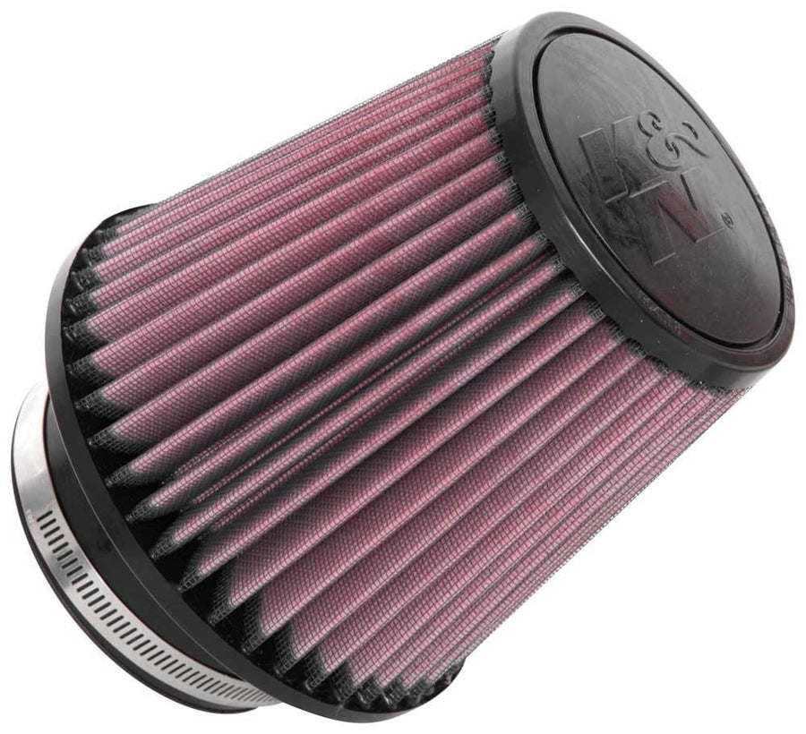 K&N Original High-Flow Lifetime Universal Clamp-On Air Filter: High Performance, Premium, Washable: Flange Diameter: 4 In, Filter Height: 6 In, Flange Length: 1.75 In, Shape: Round Tapered, RU-5060