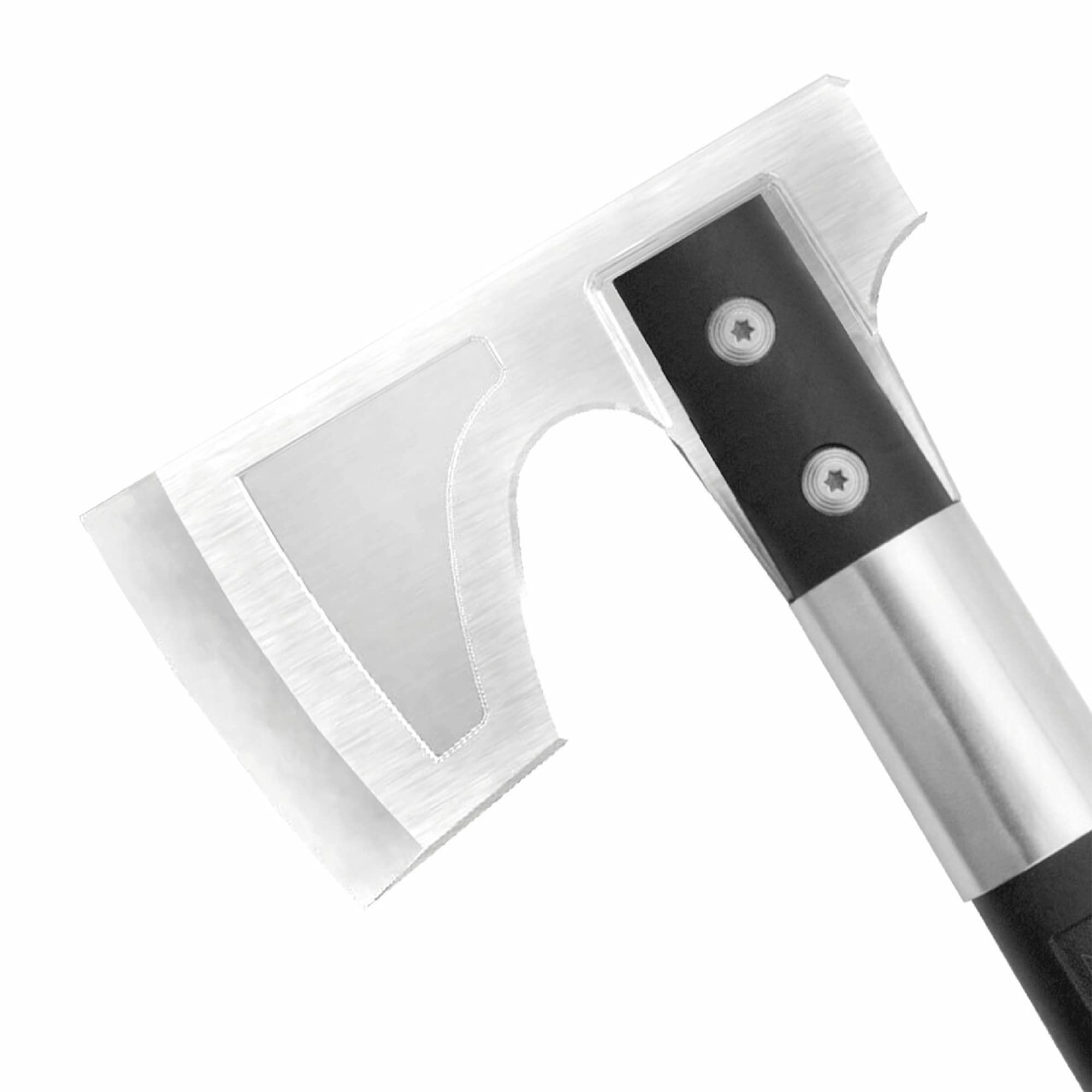 SOG Camp Axe- Camping and Compact Survival Hatchet/Hammer Tool with Sheath and 3.1 Inch Bushcraft Axe Edge (CH1001-CP)
