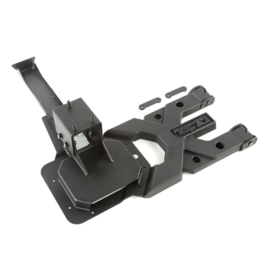 Heavy Duty Rugged Ridge HD Tire Carrier Kit | Black, | 11546.50 | Fits 2007-2018 Jeep Wrangler JK