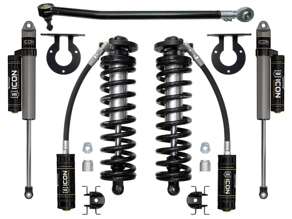 2.5-3" Lift, ICON Stage 3 Coilover Conversion System, Compatible with 2017-2022 Ford F250/F350, K63143