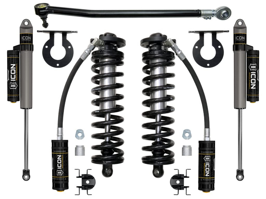 2.5-3" Lift, ICON Stage 3 Coilover Conversion System, Compatible with 2017-2022 Ford F250/F350, K63143