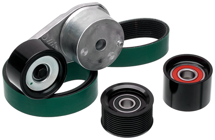 Gates FleetRunner 90K-38607HDD Heavy-Duty Serpentine Belt Drive Component Kit