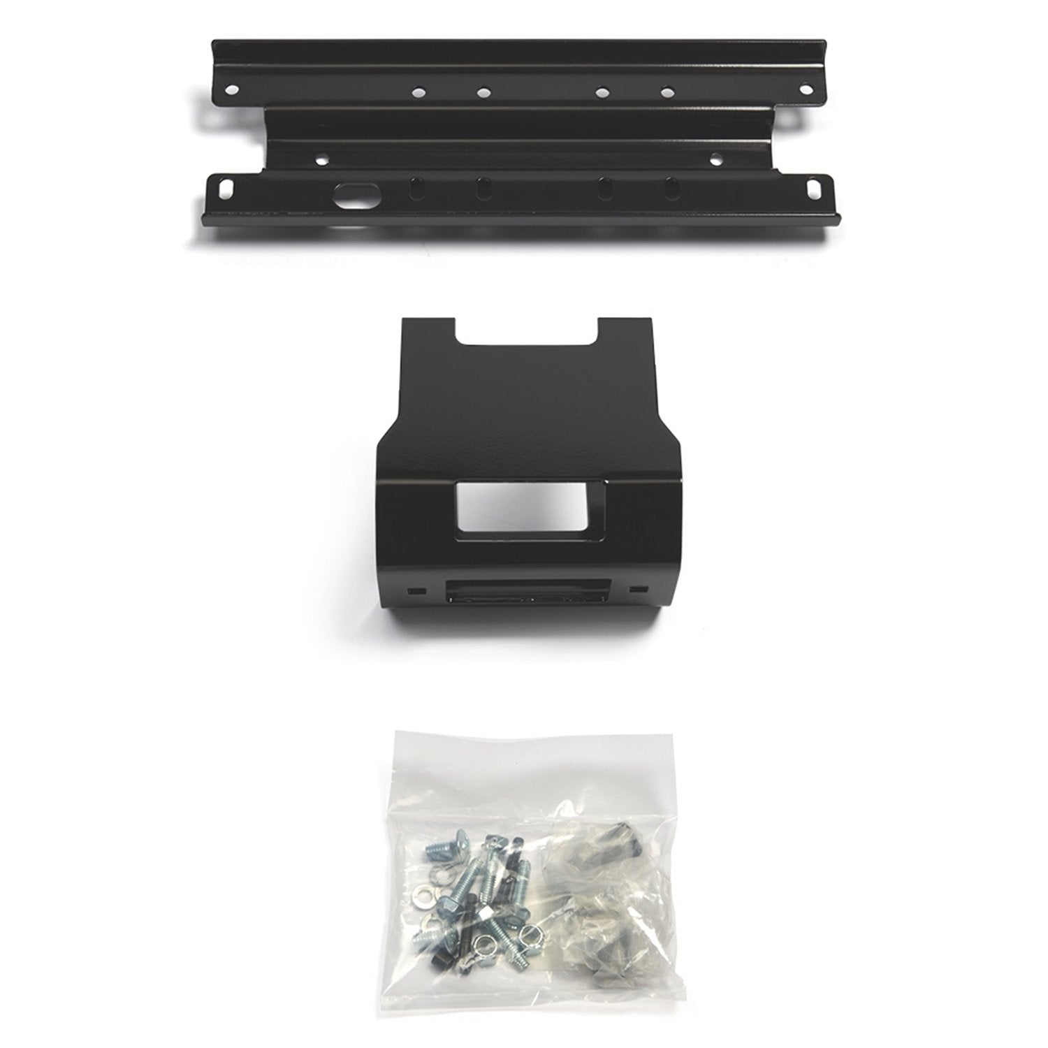 ATV Winch Mount Kit WARN 73680 for Polaris Sportsman, black