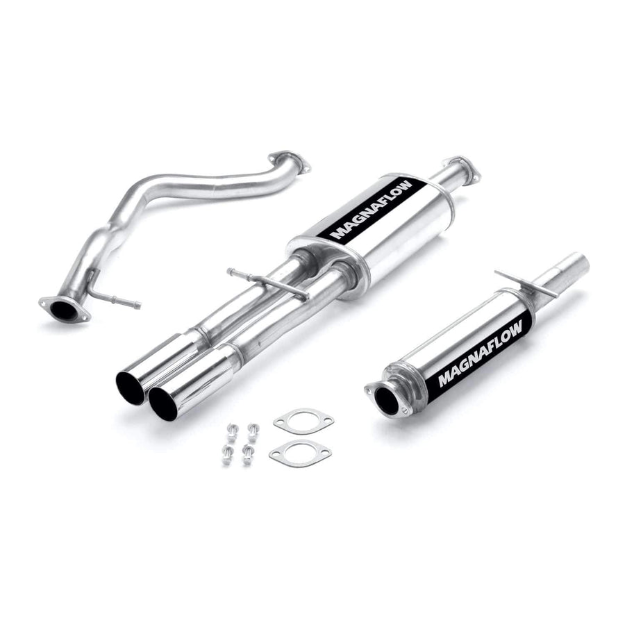 Performance MagnaFlow Exhaust System 15746: Cat-Back, Touring Series, Compatible with 2002-2005 Volkswagen Jetta