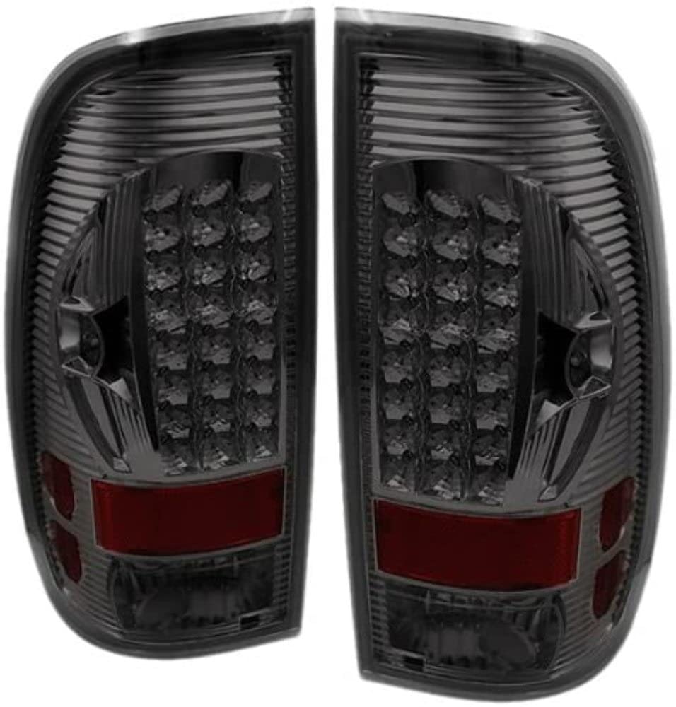Ford F150 Styleside/F250/350/450/550 Super Duty Smoke LED Tail Light Spyder Auto ALT-ON-FF15097-LED-SM