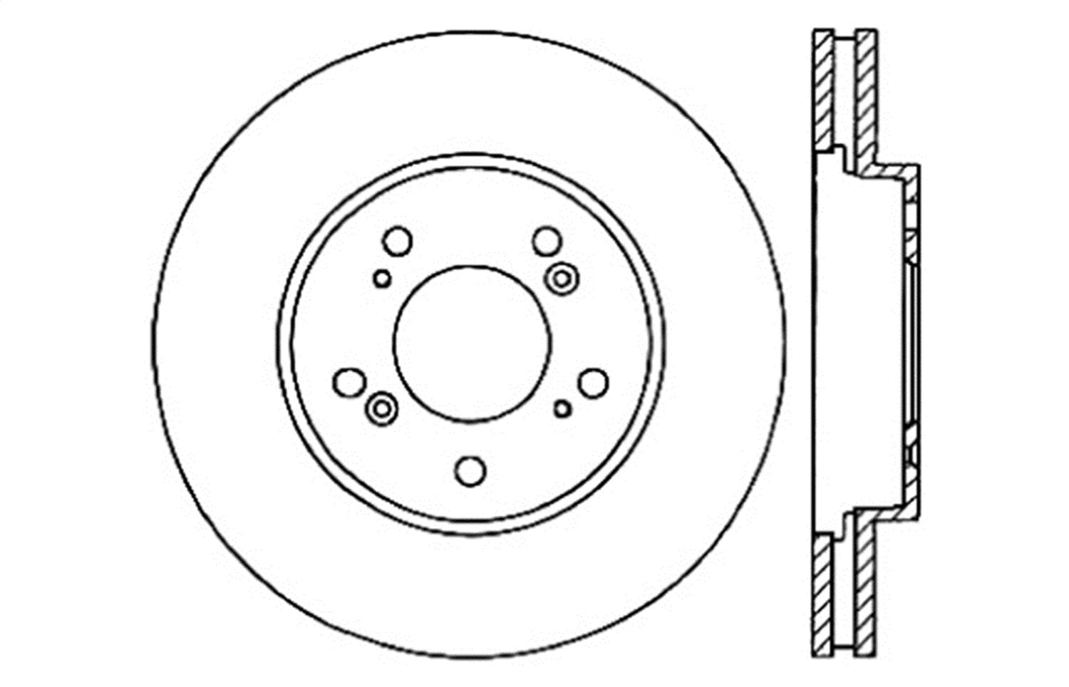 Brake Rotor StopTech (128.40064CR)